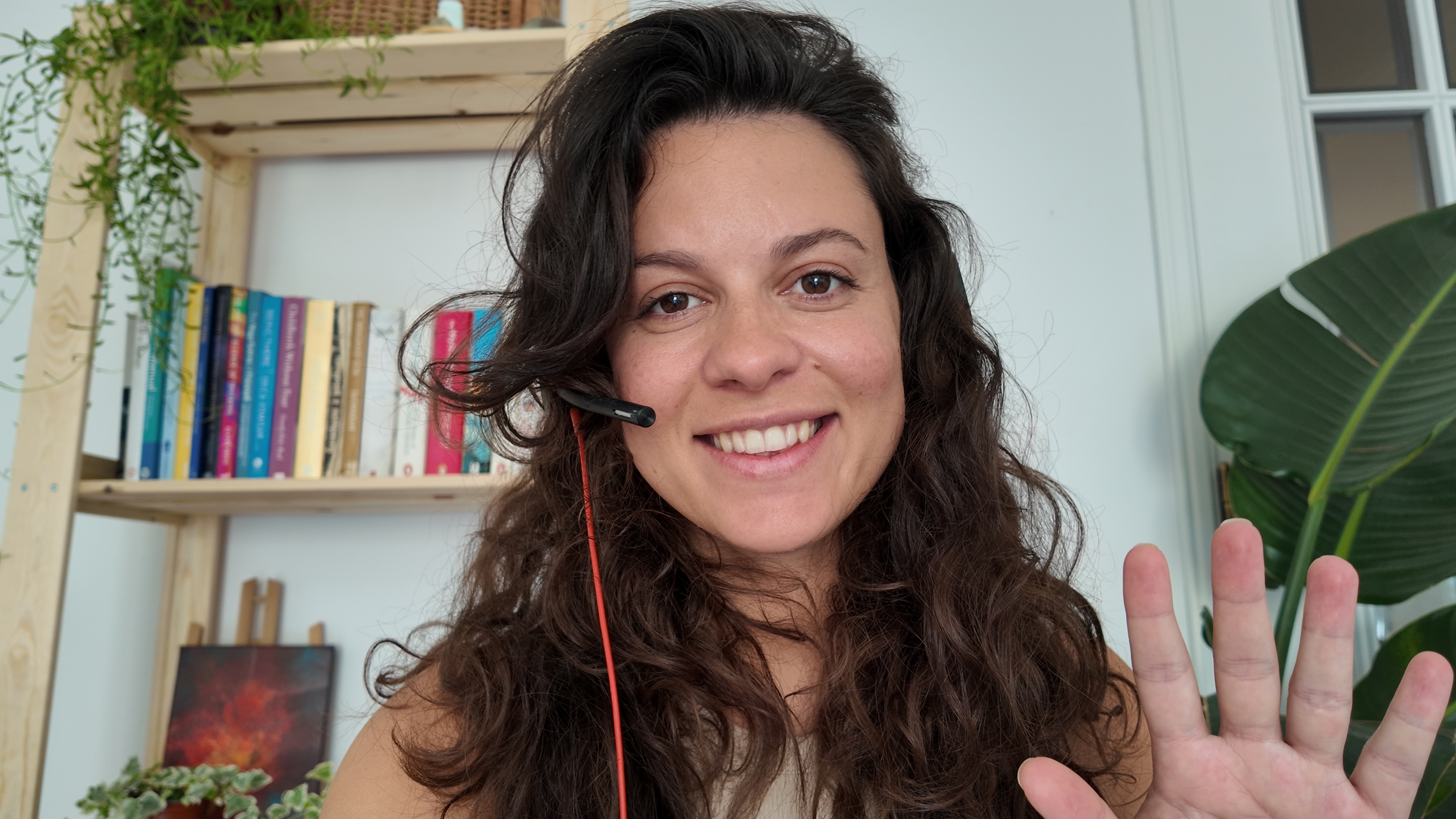 Sara Durães teaching European Portuguese